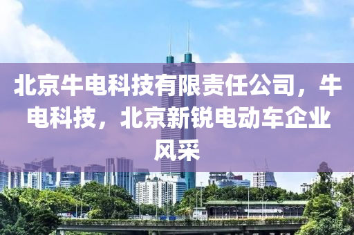 北京牛电科技有限责任公司，牛电科技，北京新锐电动车企业风采